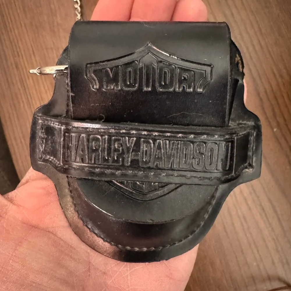 Franklin mint Harley Davidson Heritage softail pocket watch w/ bonus